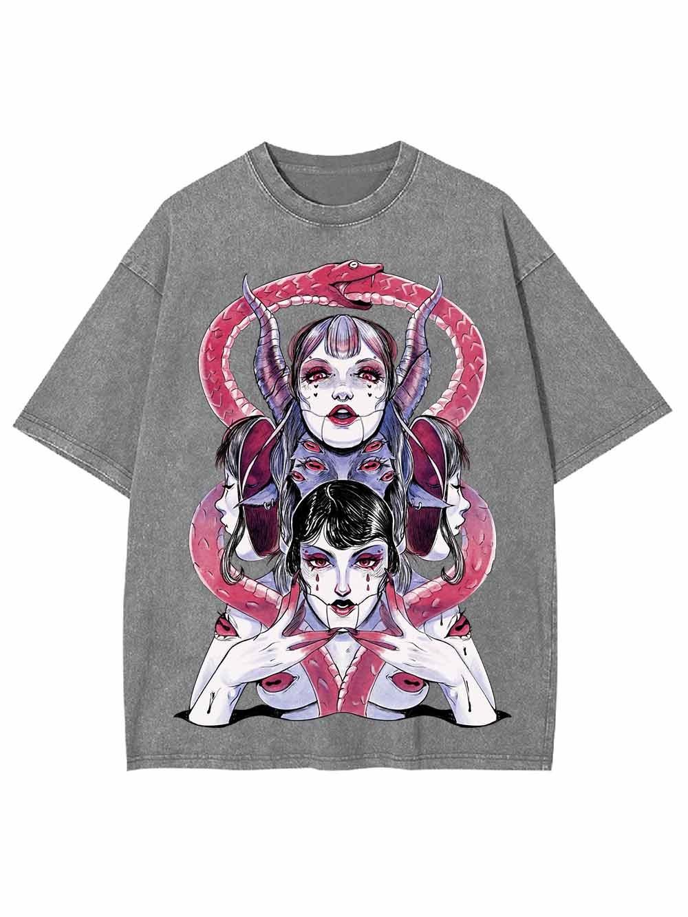 Serpent Siren Washed Tshirt