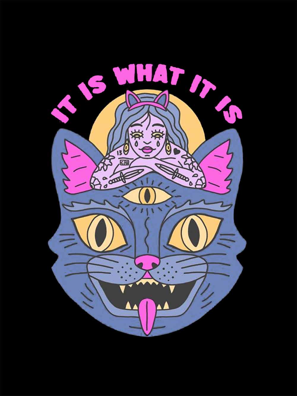 It Is What It Is Washed Tshirt