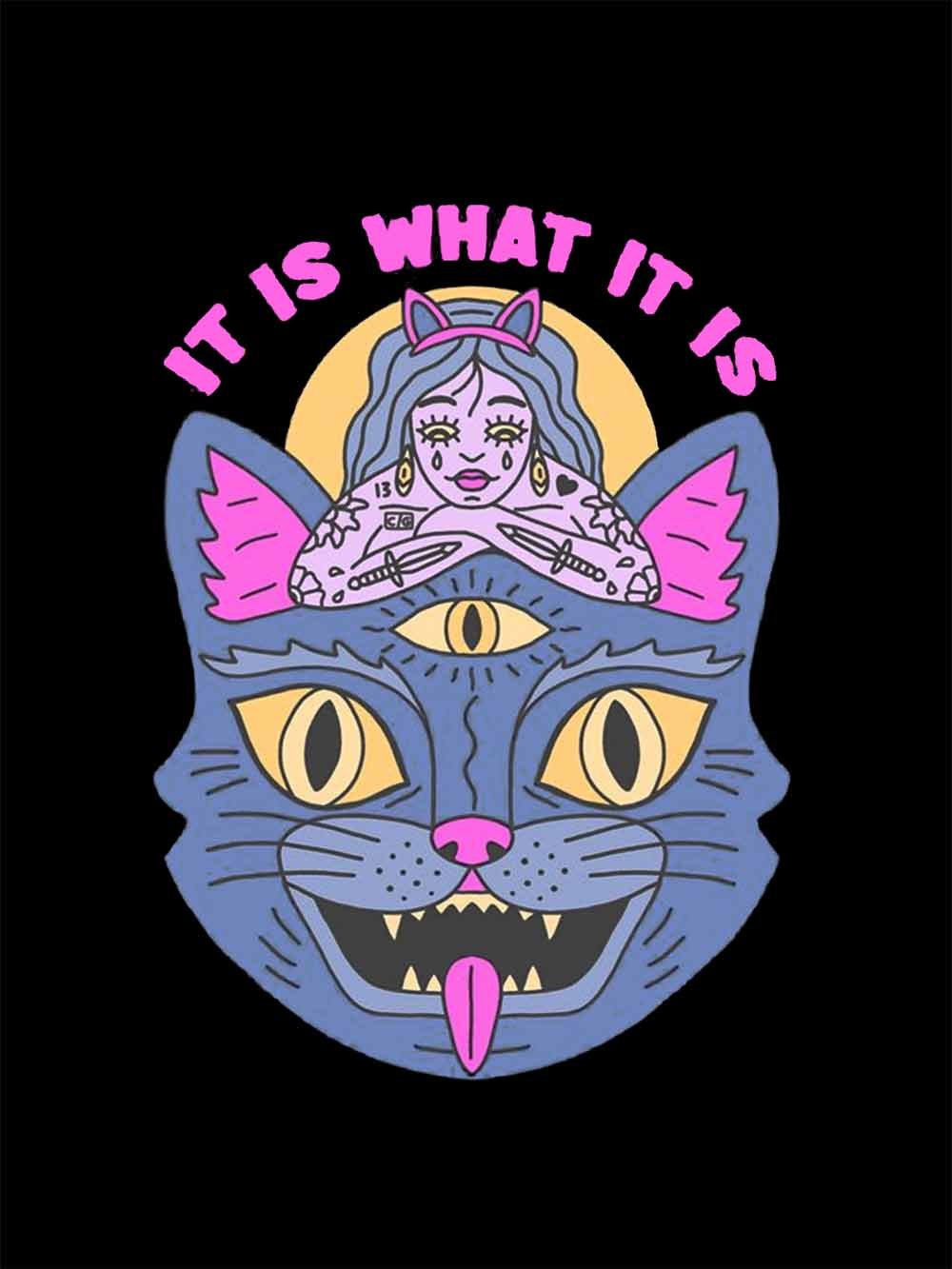 It Is What It Is Washed Tshirt