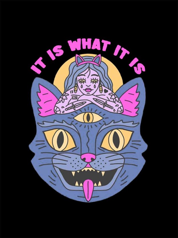 It Is What It Is Washed Tshirt