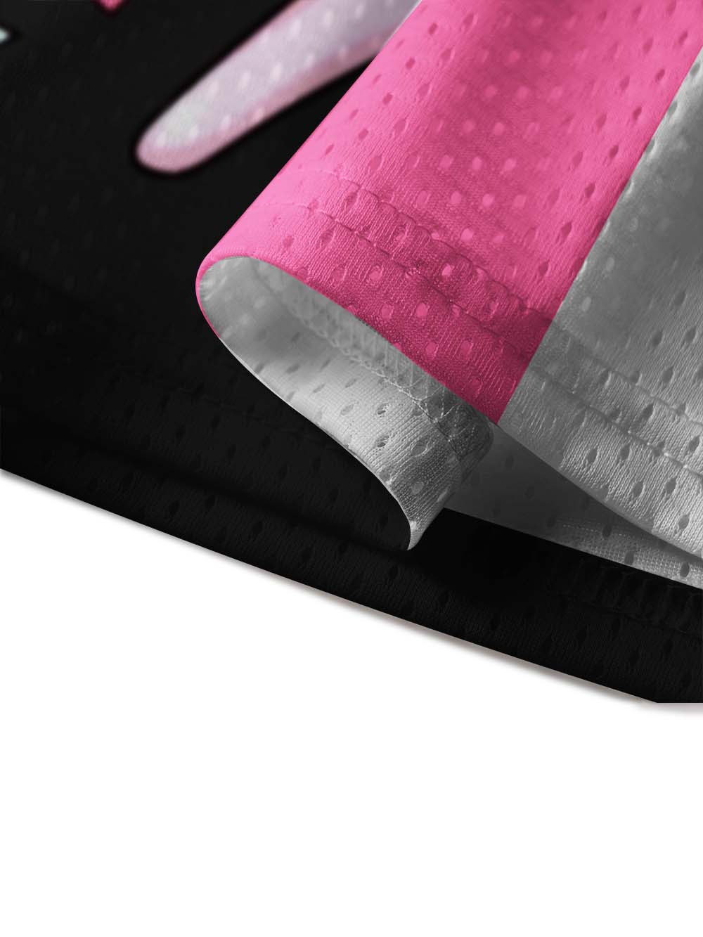 NAUGHTY CAT RAINBOW MESH JERSEY