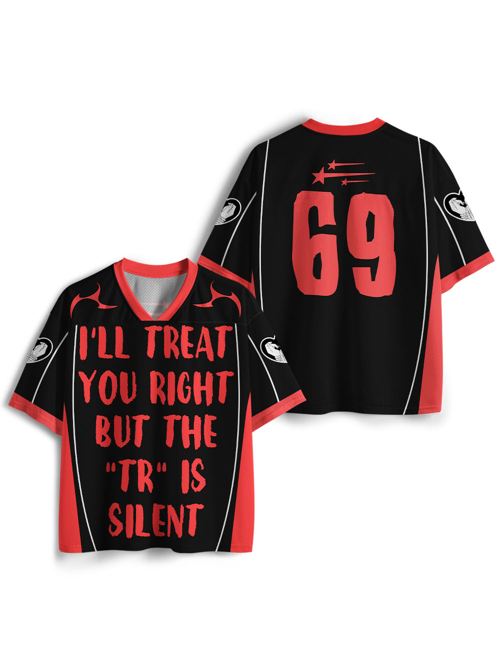 SILENT TREAT ATTITUDE MESH JERSEY
