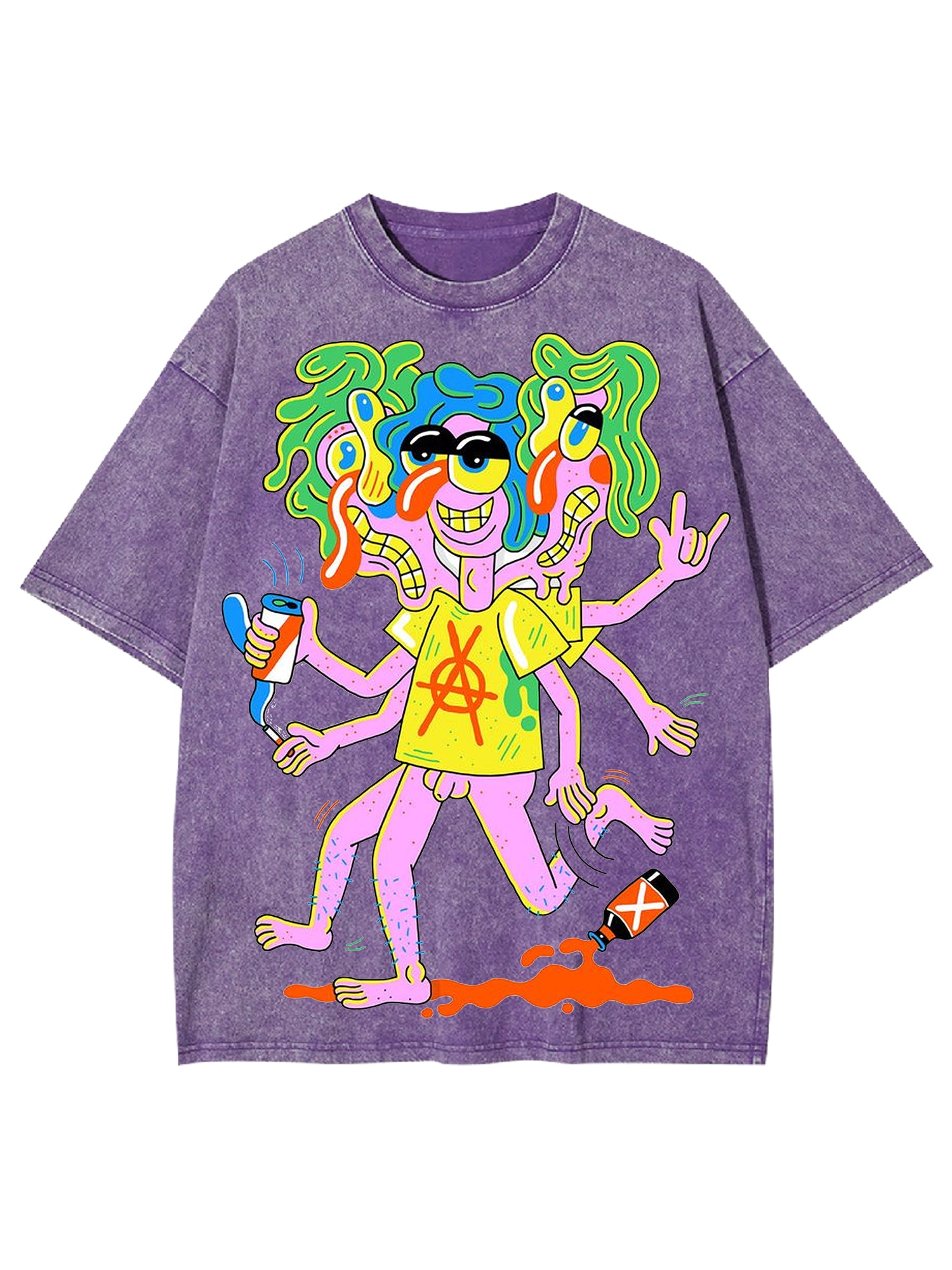 Personal Counduct Washed Tshirt-ClassyOutlaw