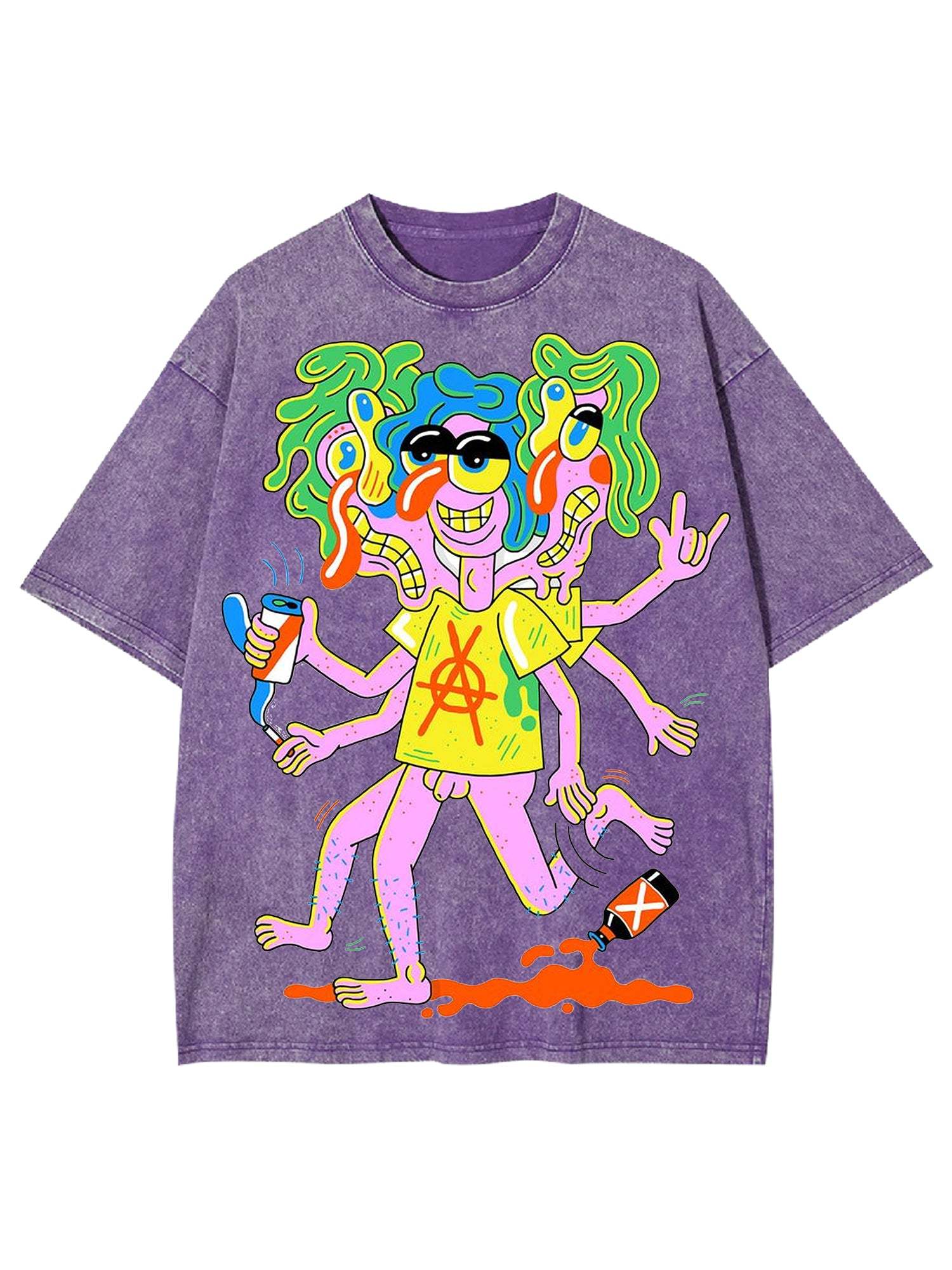 Personal Counduct Washed Tshirt-ClassyOutlaw