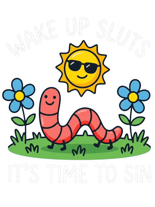 WAKE UP SLUTS IT’S TIME TO SIN Washed Tank Top