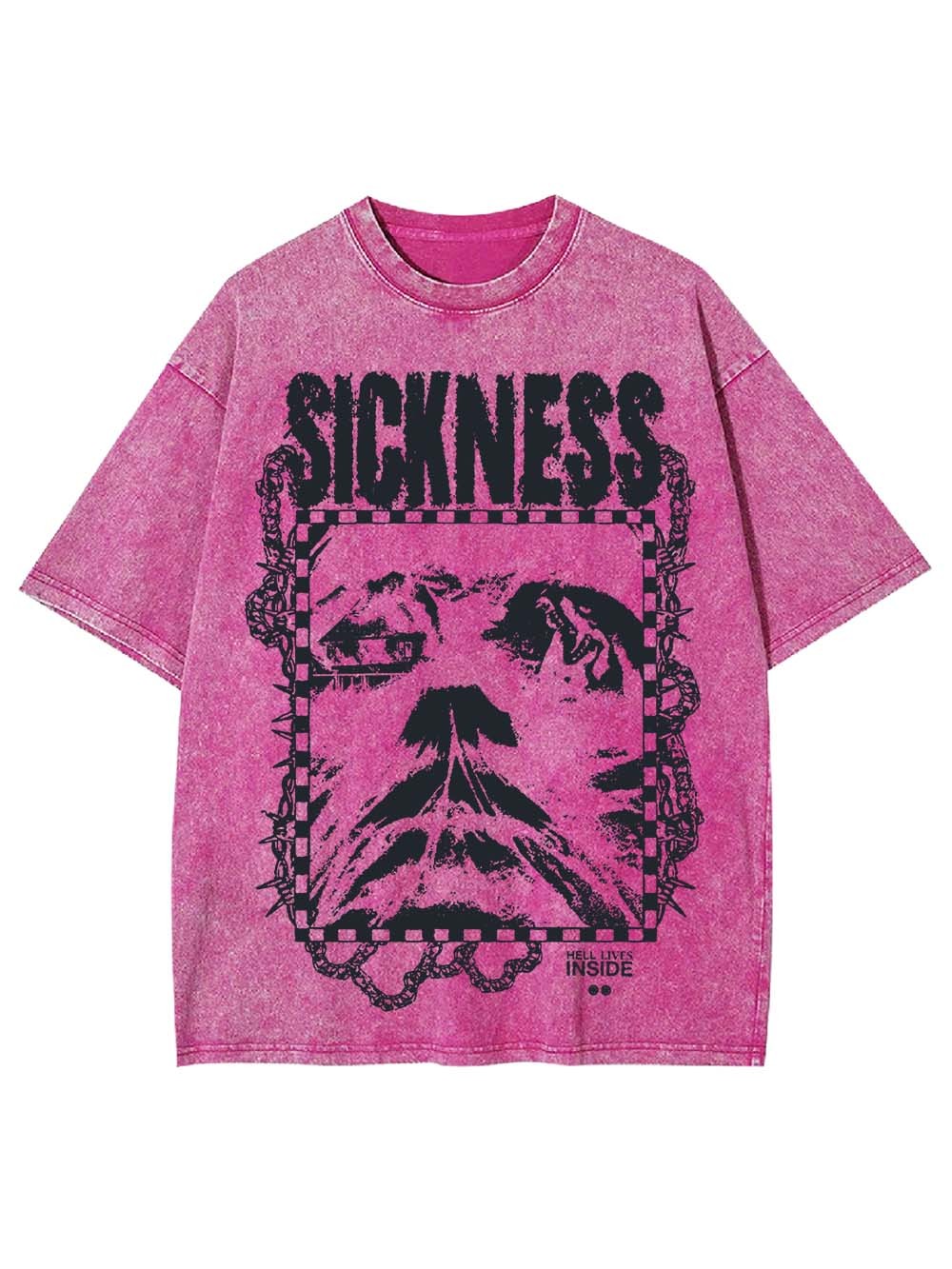 SICKNESS WASHED TSHIRT
