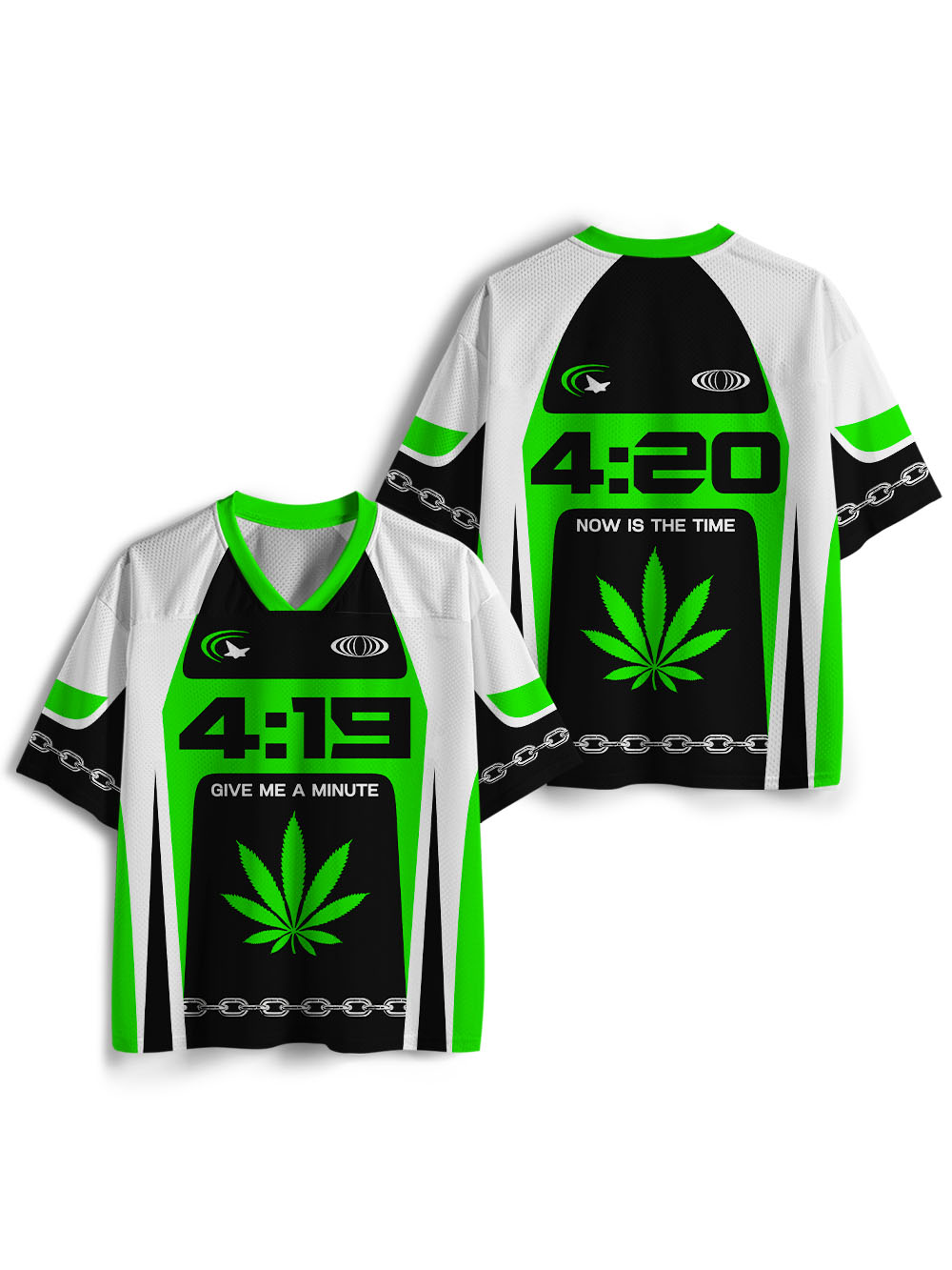 4:19 GIVE ME A MINUTE MESH JERSEY