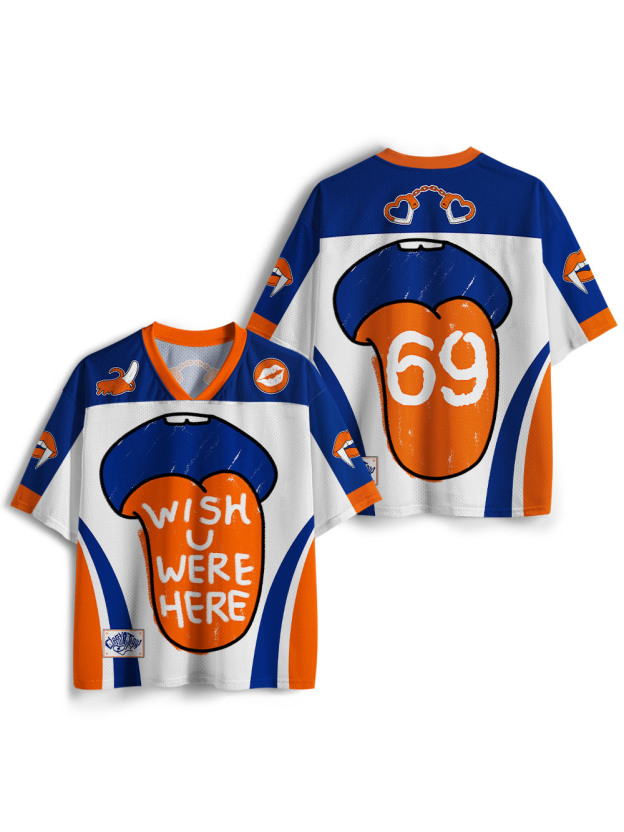 WISH U WERE HERE Mesh Jersey