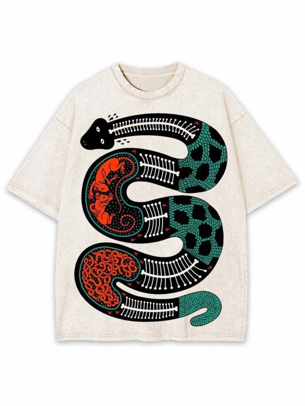 Cycle of Life Washed Tshirt