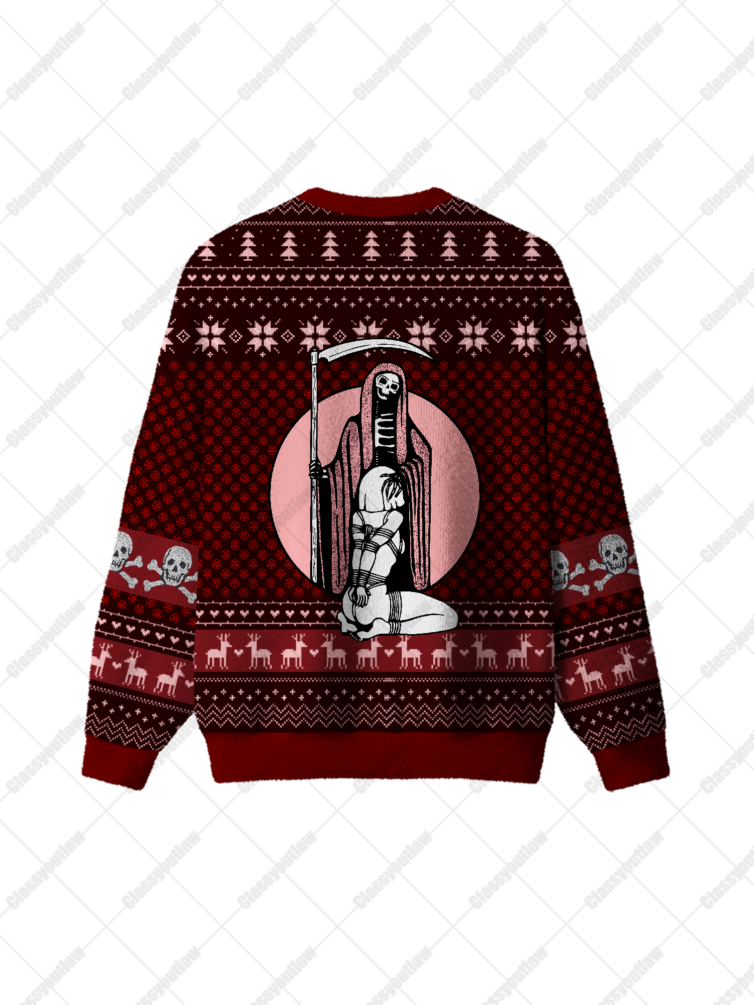Reaper and Restraint UGLY CHRISTMAS SWEATSHIRT