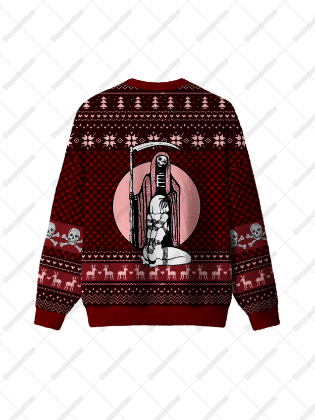 Reaper and Restraint UGLY CHRISTMAS SWEATSHIRT