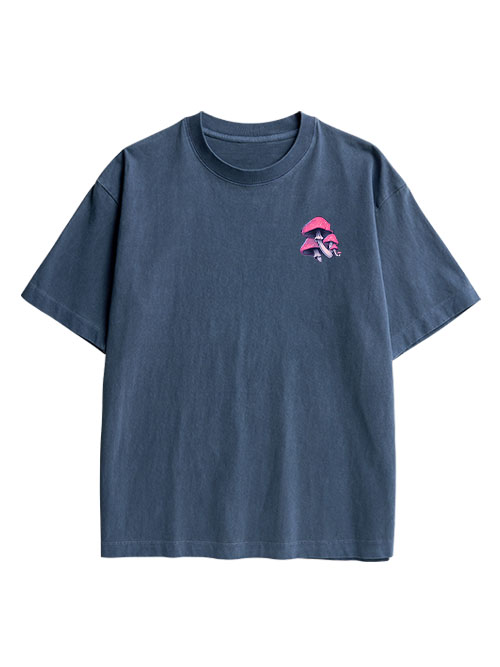 Fungal Reverie Double Sided Print Washed TShirt