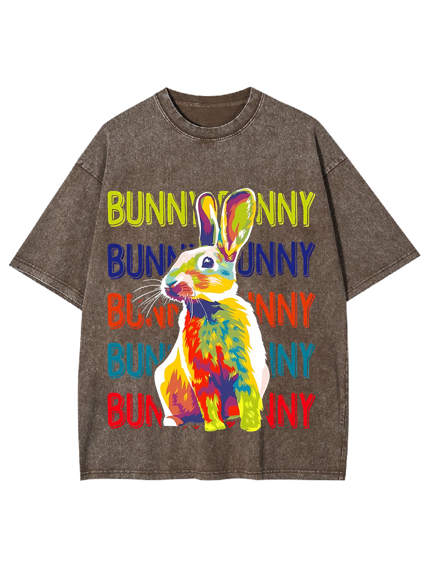 Bunny Washed Tshirt-ClassyOutlaw