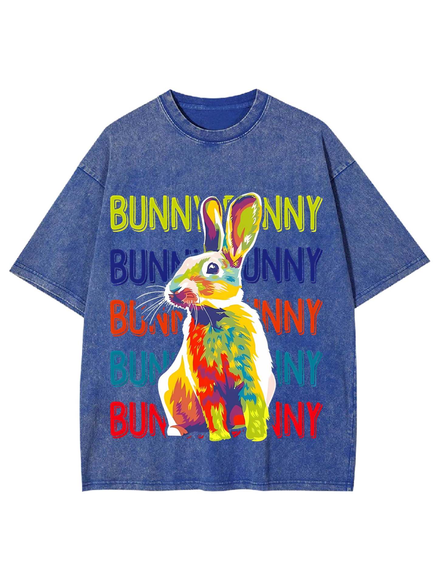 Bunny Washed Tshirt-ClassyOutlaw