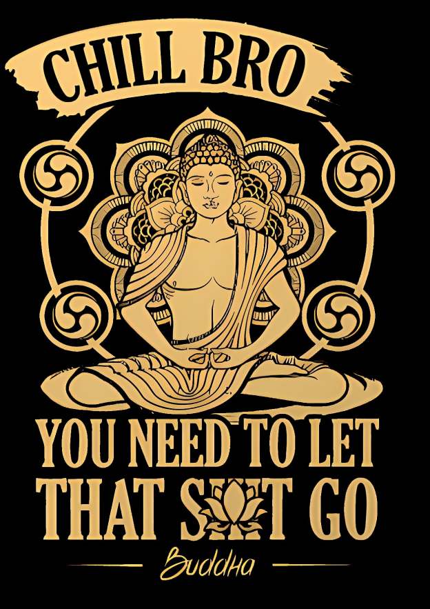 Chill Bro Washed Tshirt-ClassyOutlaw