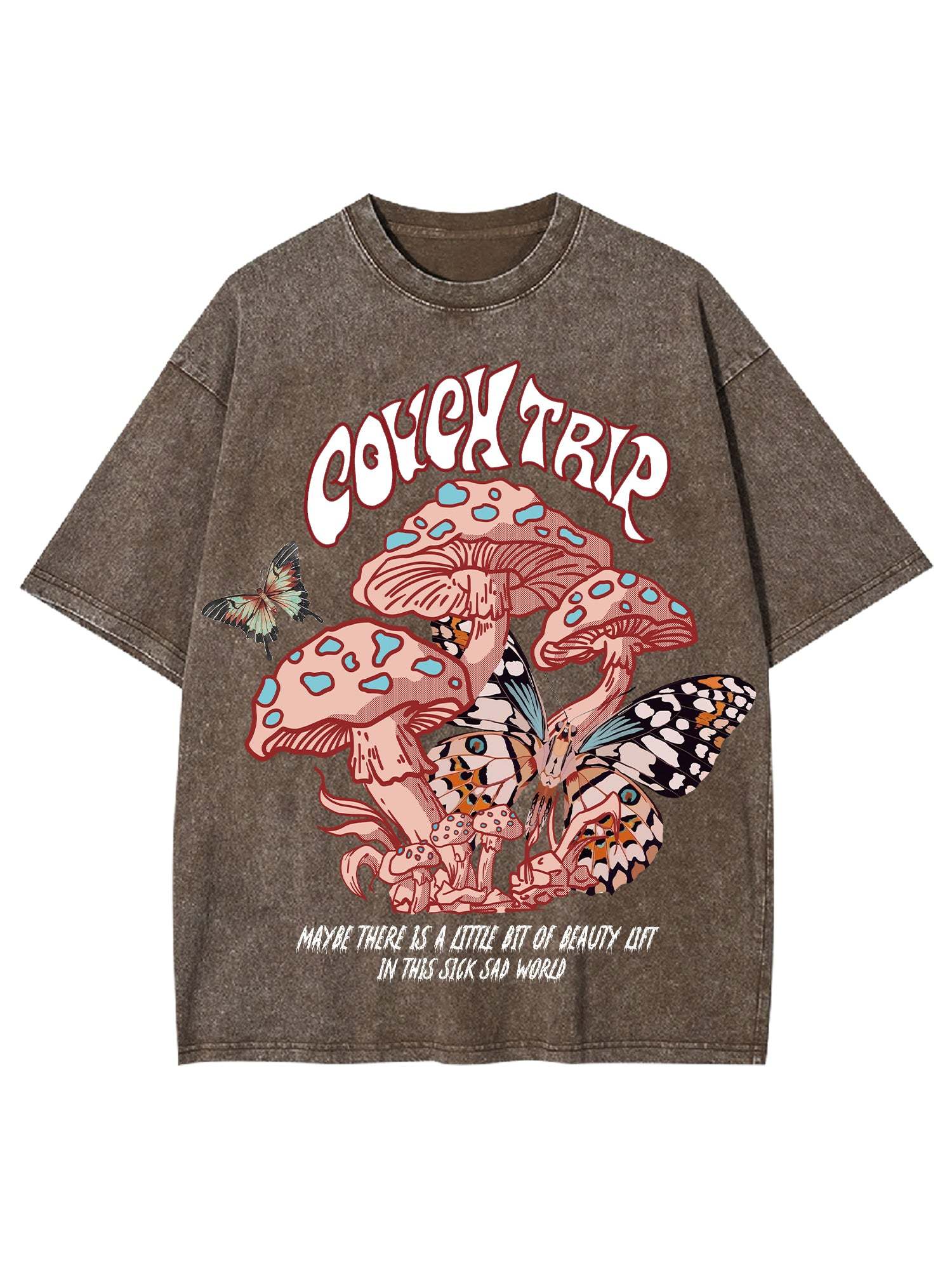 Couch Trip Washed Tshirt-ClassyOutlaw