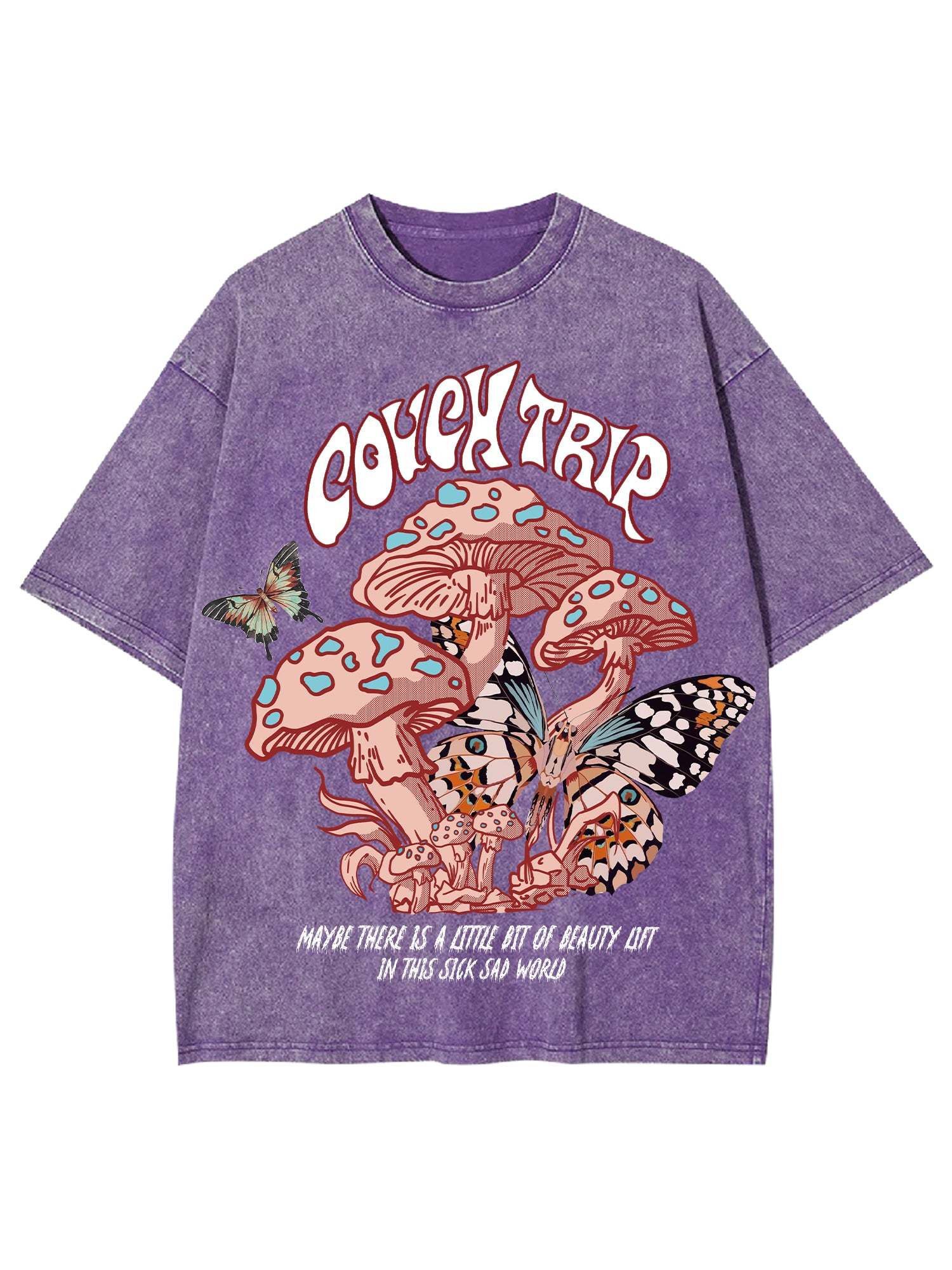 Couch Trip Washed Tshirt-ClassyOutlaw