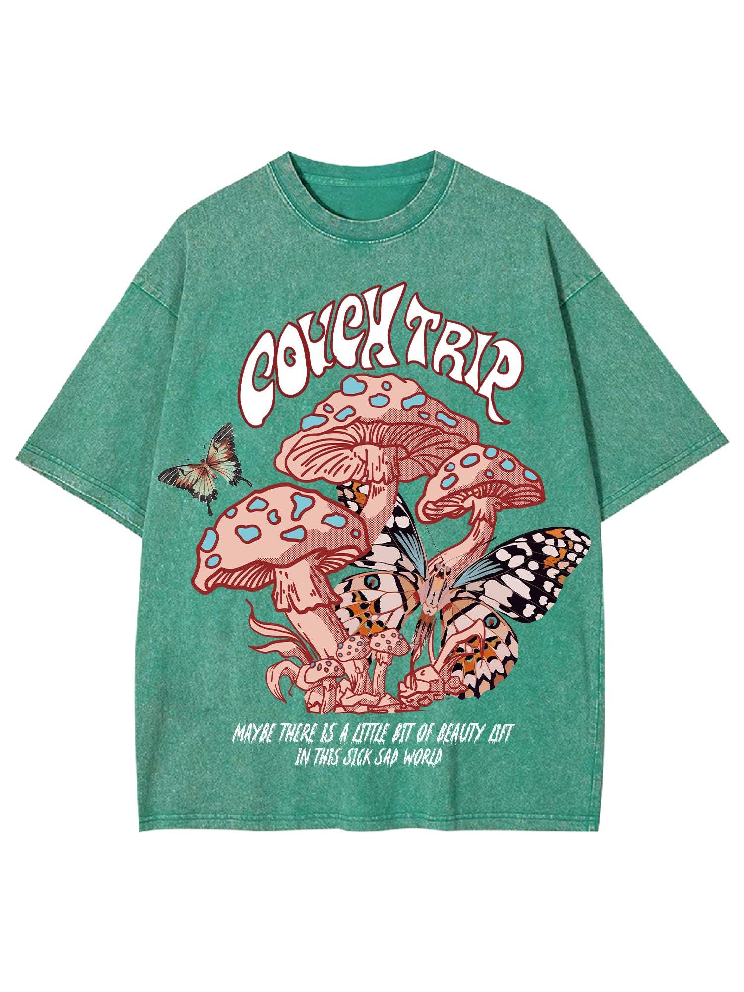 Couch Trip Washed Tshirt-ClassyOutlaw