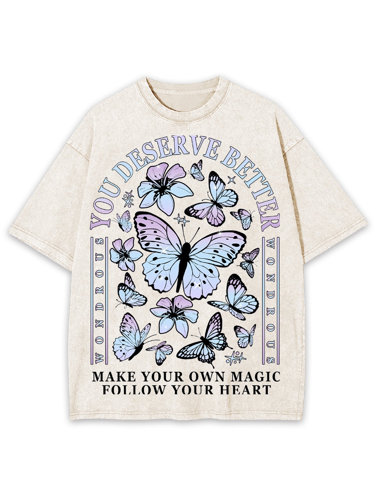 Deserve Better Washed Tshirt-ClassyOutlaw