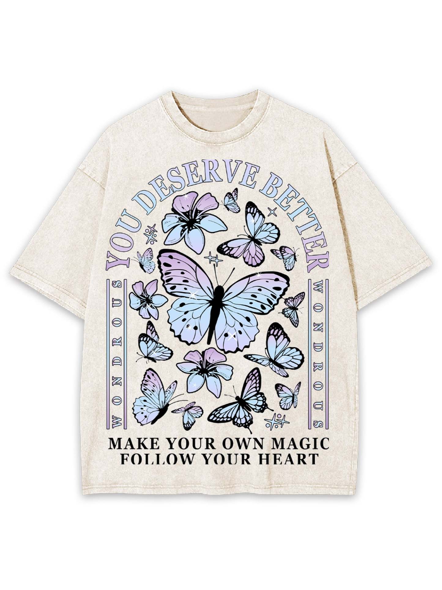 Deserve Better Washed Tshirt-ClassyOutlaw