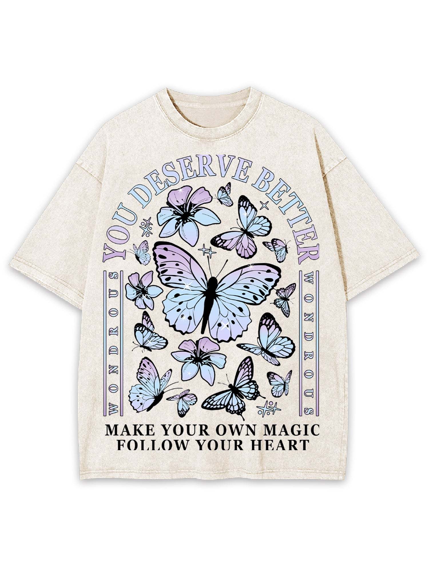 Deserve Better Washed Tshirt-ClassyOutlaw