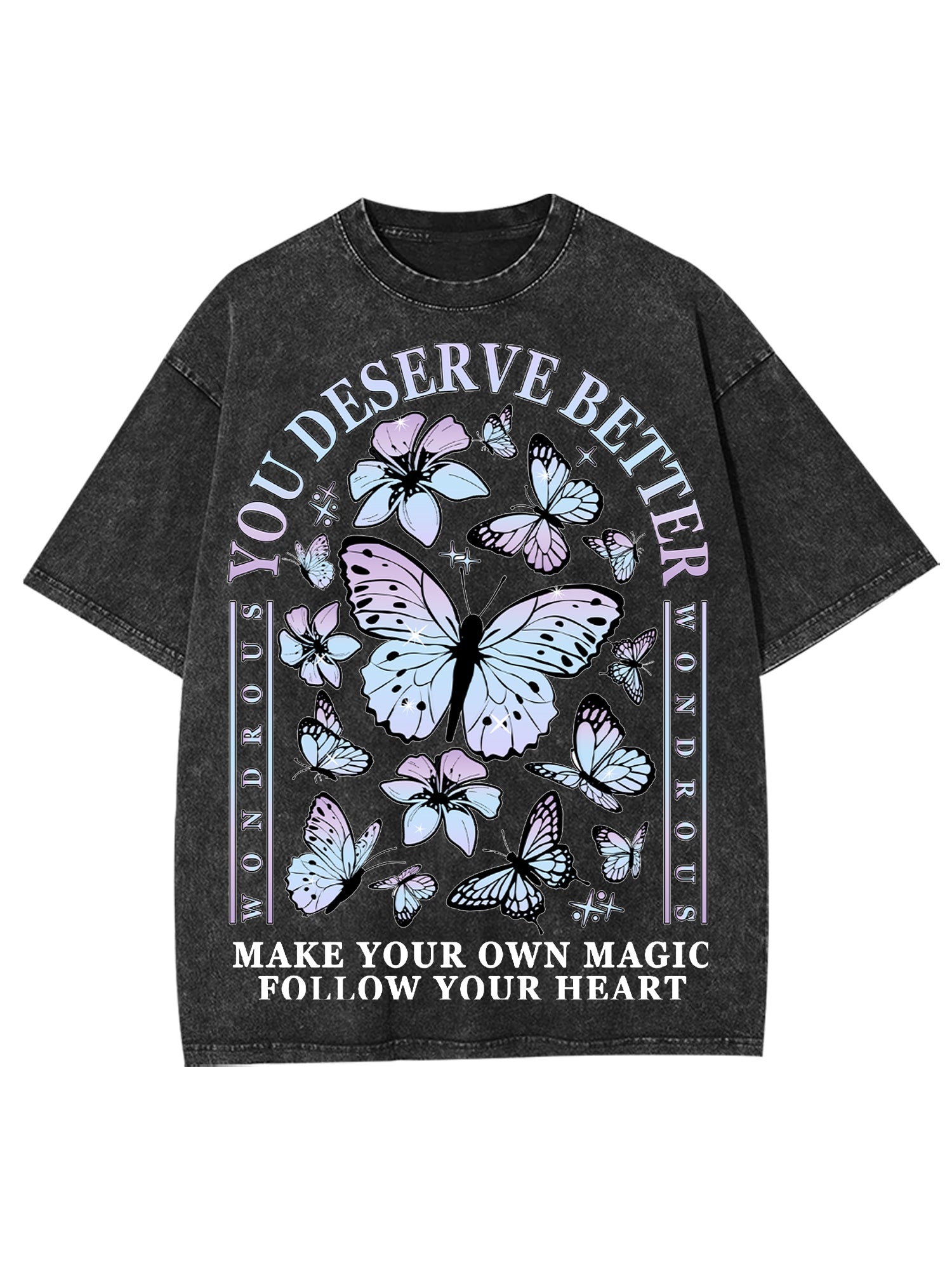 Deserve Better Washed Tshirt-ClassyOutlaw