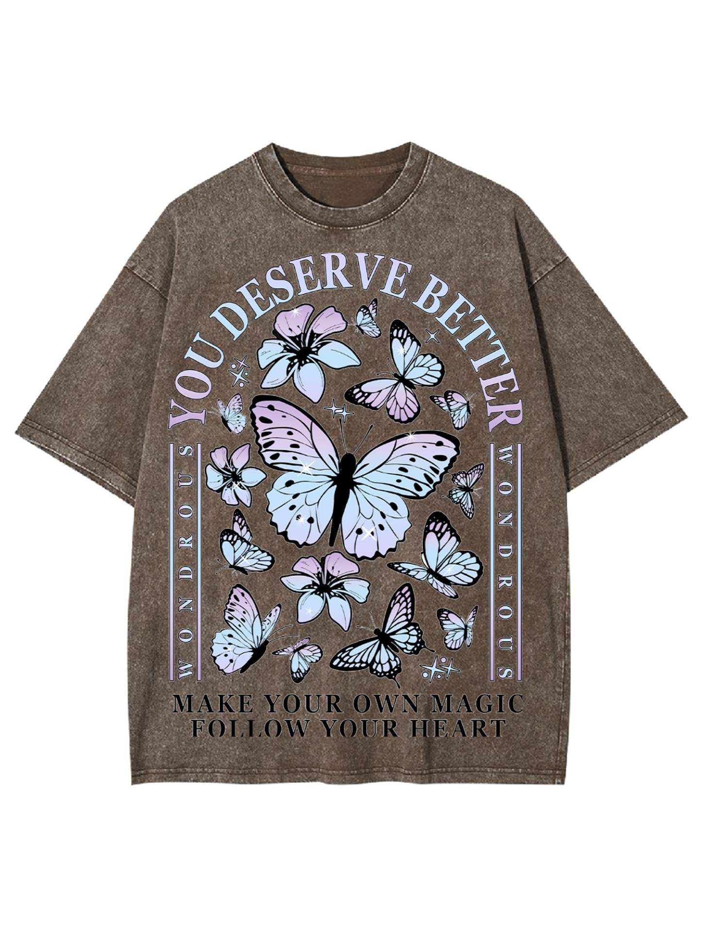 Deserve Better Washed Tshirt-ClassyOutlaw