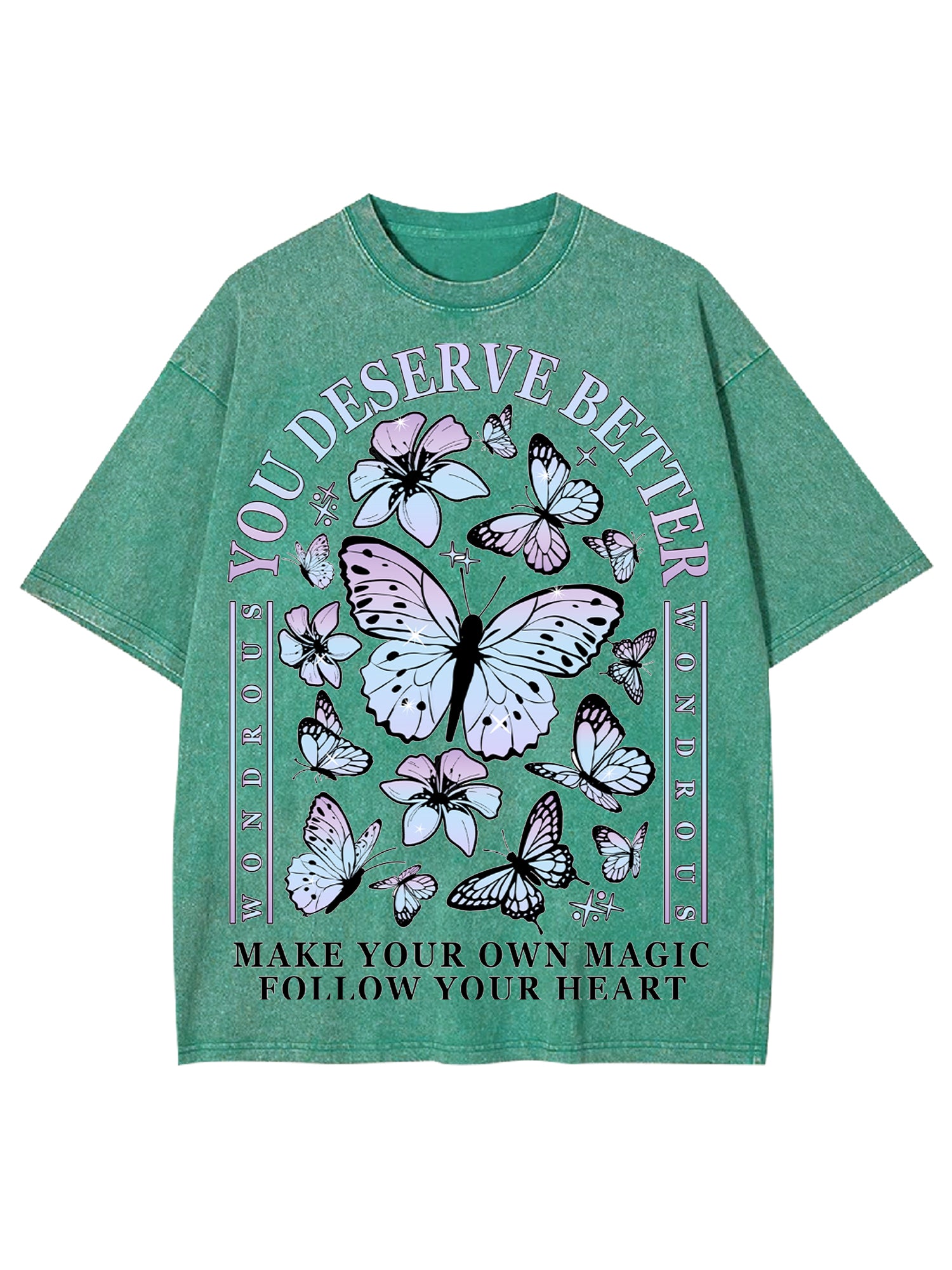 Deserve Better Washed Tshirt-ClassyOutlaw