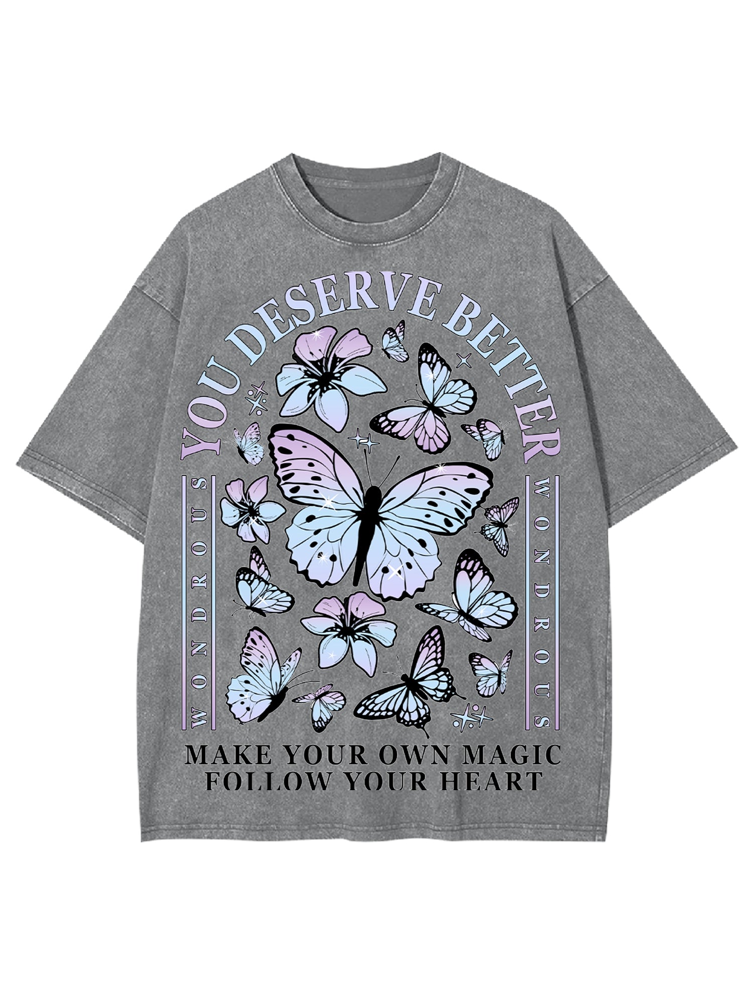 Deserve Better Washed Tshirt-ClassyOutlaw