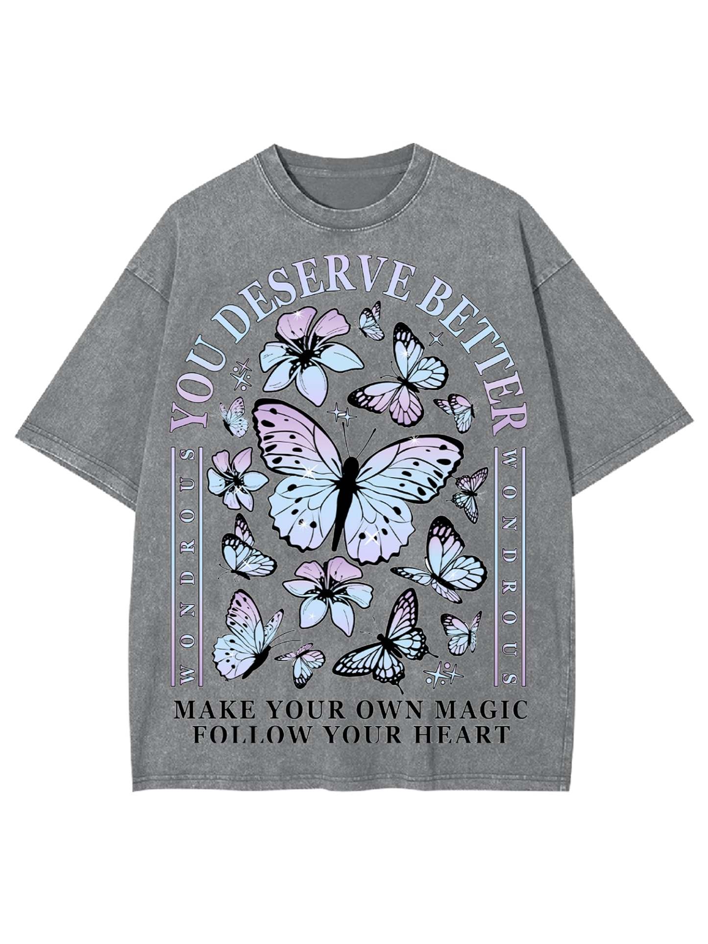 Deserve Better Washed Tshirt-ClassyOutlaw