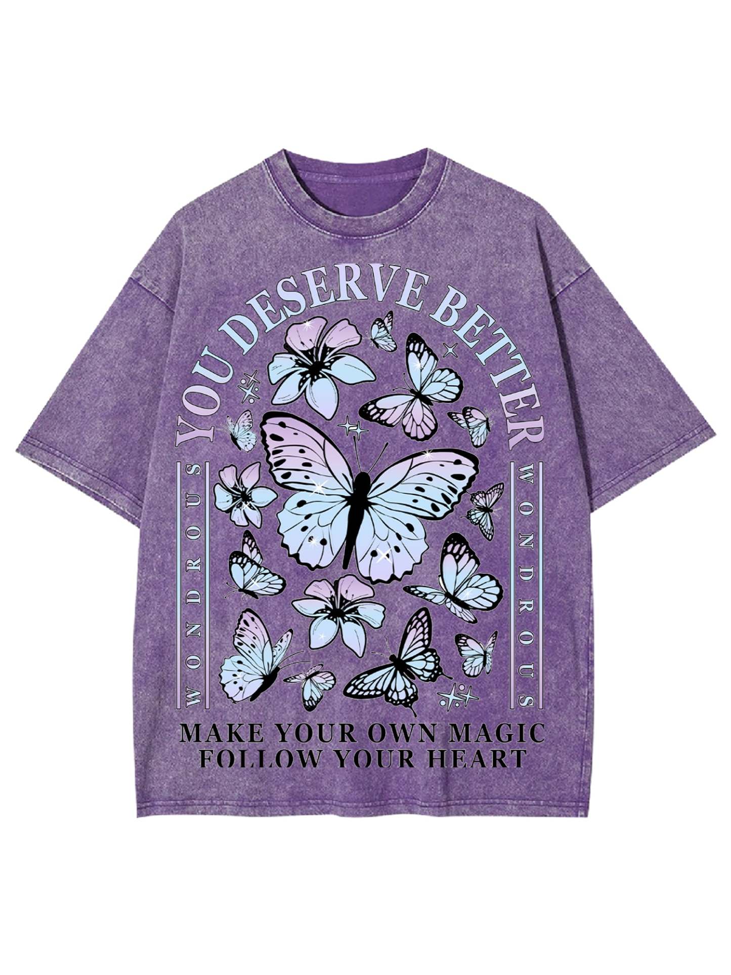 Deserve Better Washed Tshirt-ClassyOutlaw