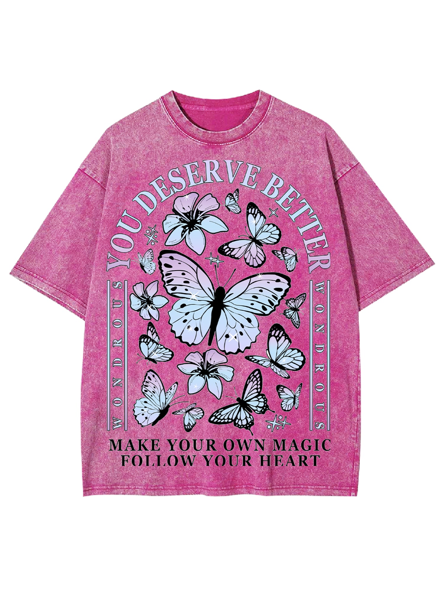 Deserve Better Washed Tshirt-ClassyOutlaw