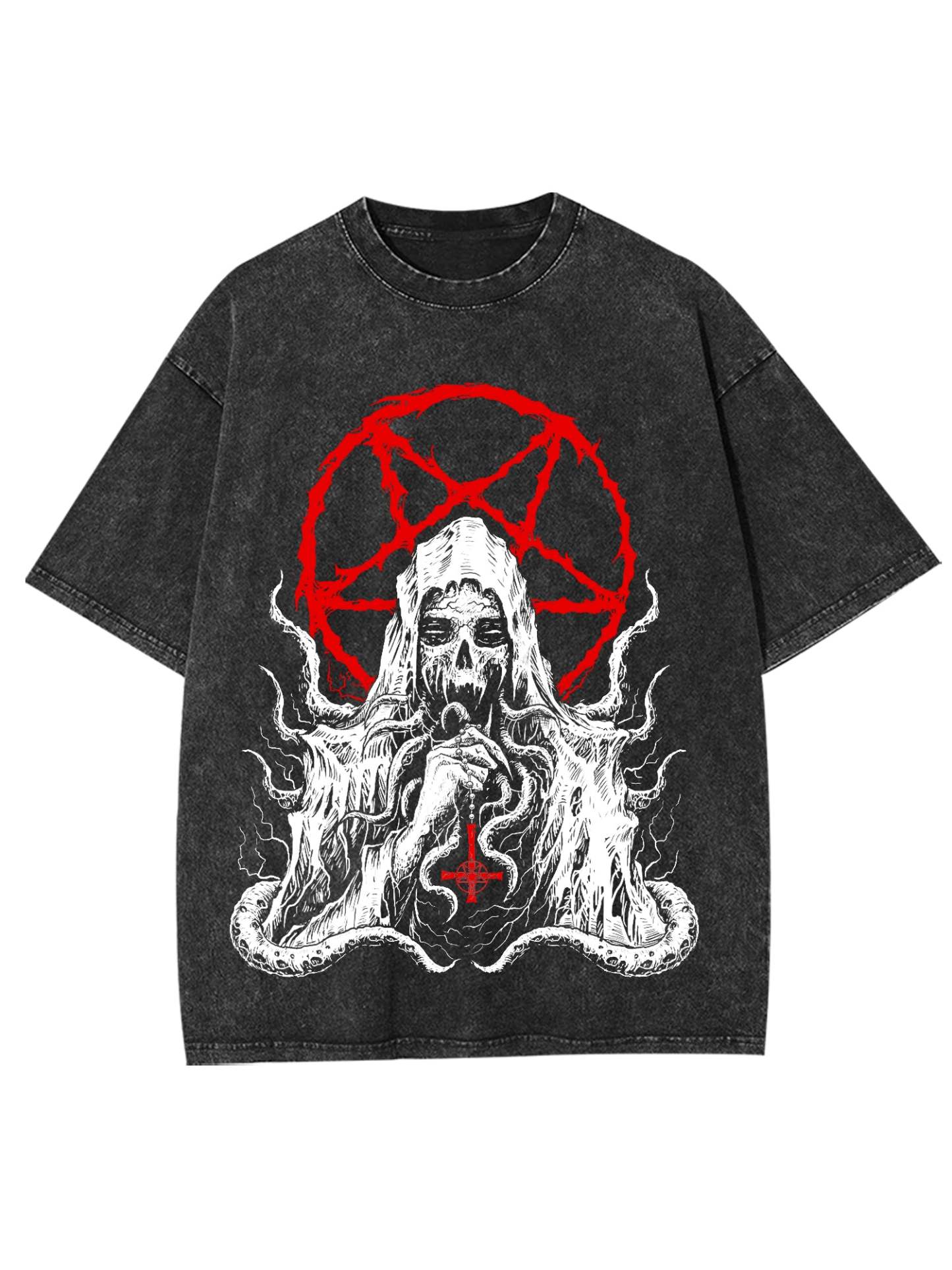 Death Calling Washed Tshirt