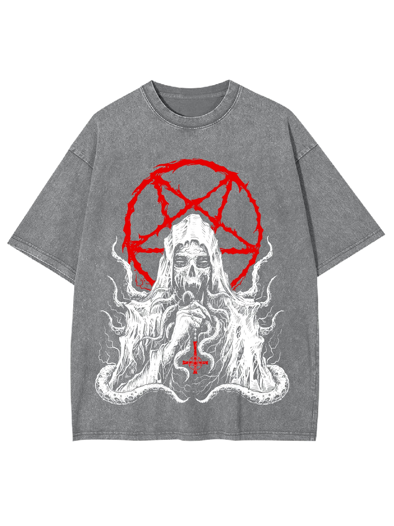 Death Calling Washed Tshirt