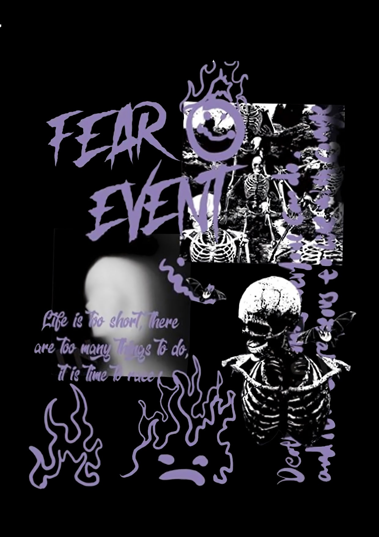 Fear Event Washed Tshirt-ClassyOutlaw