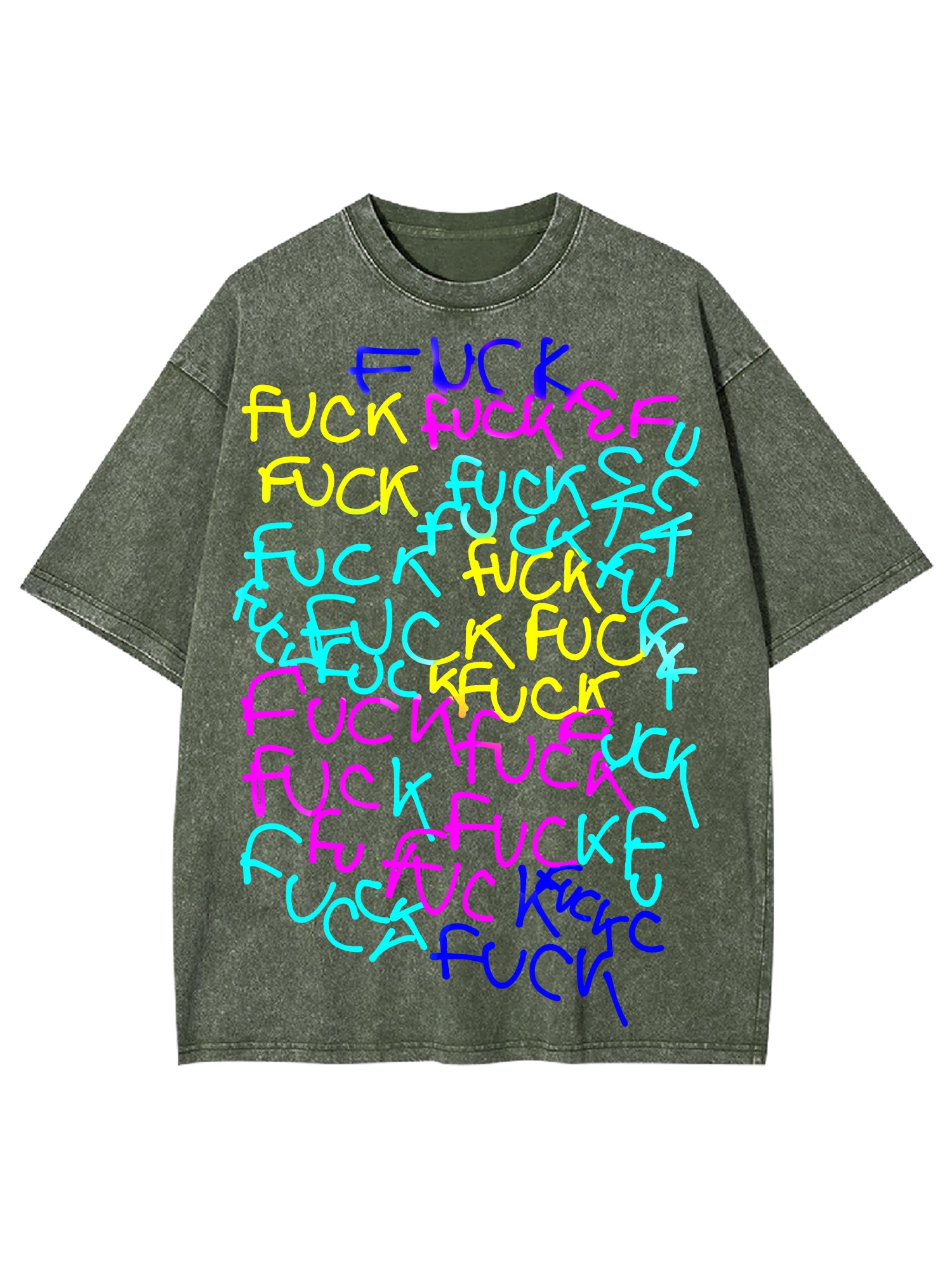 Fuck Washed Tshirt-ClassyOutlaw