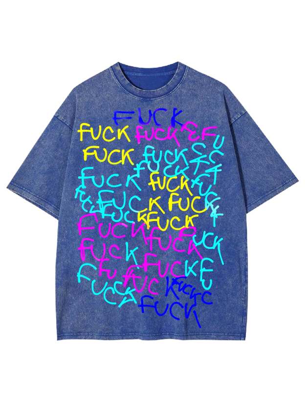 Fuck Washed Tshirt-ClassyOutlaw