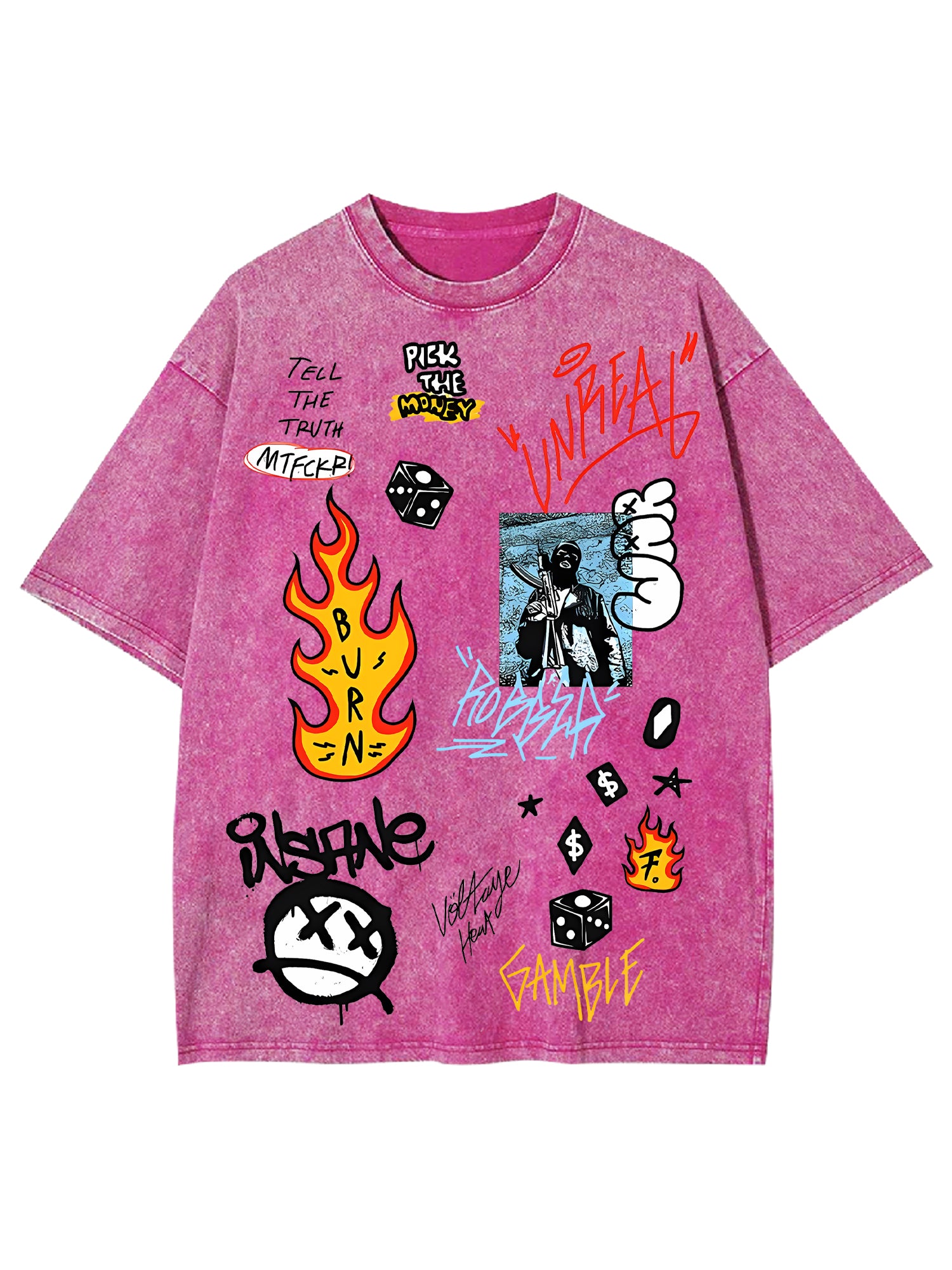 Gamvel Washed Tshirt-ClassyOutlaw