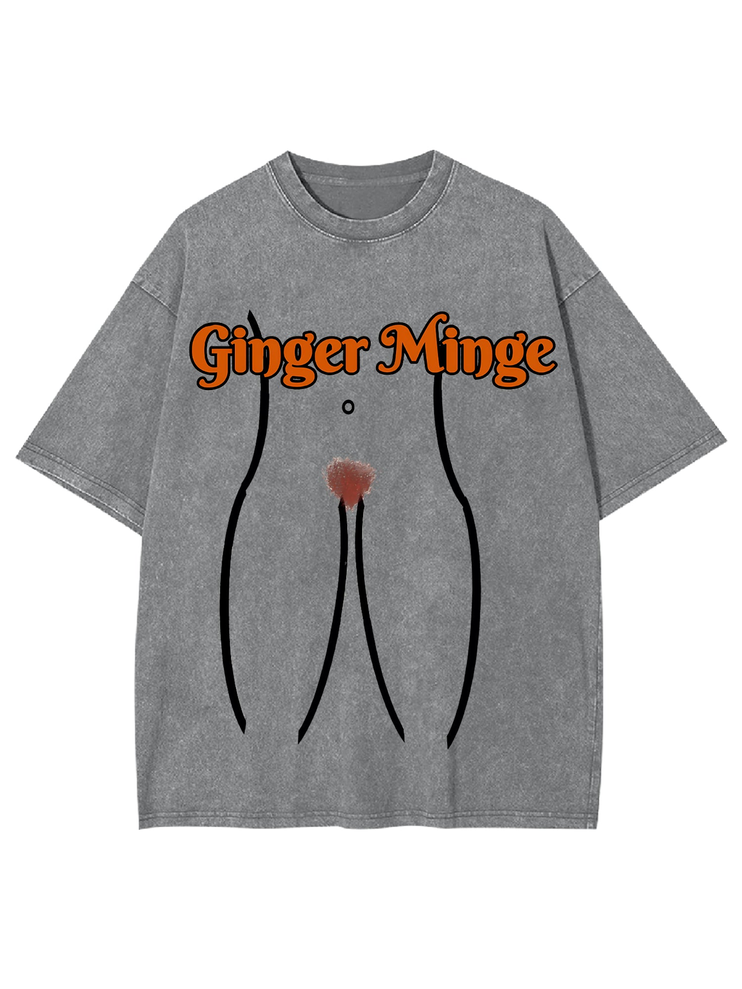 Ginger Minge Washed Tshirt-ClassyOutlaw