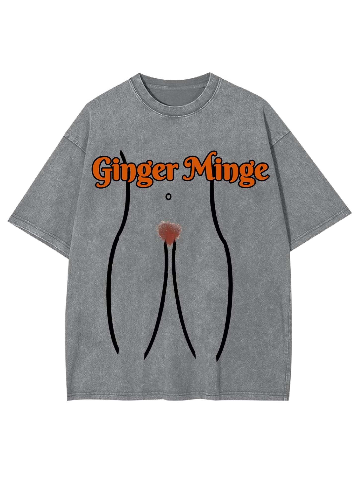 Ginger Minge Washed Tshirt-ClassyOutlaw