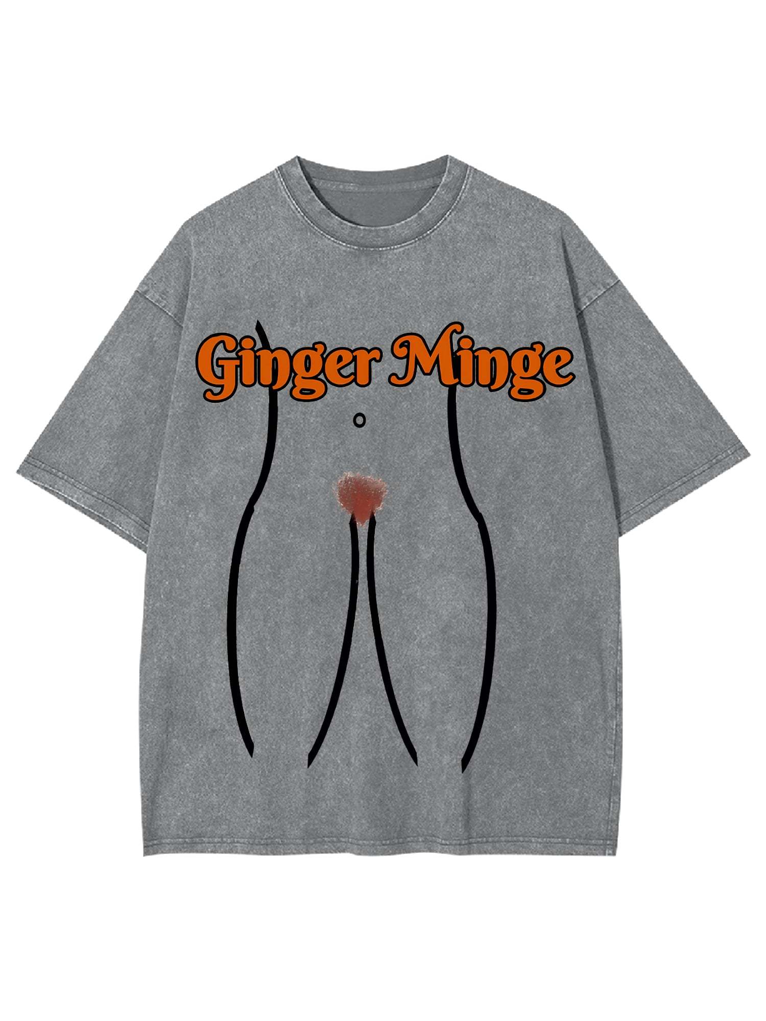 Ginger Minge Washed Tshirt-ClassyOutlaw
