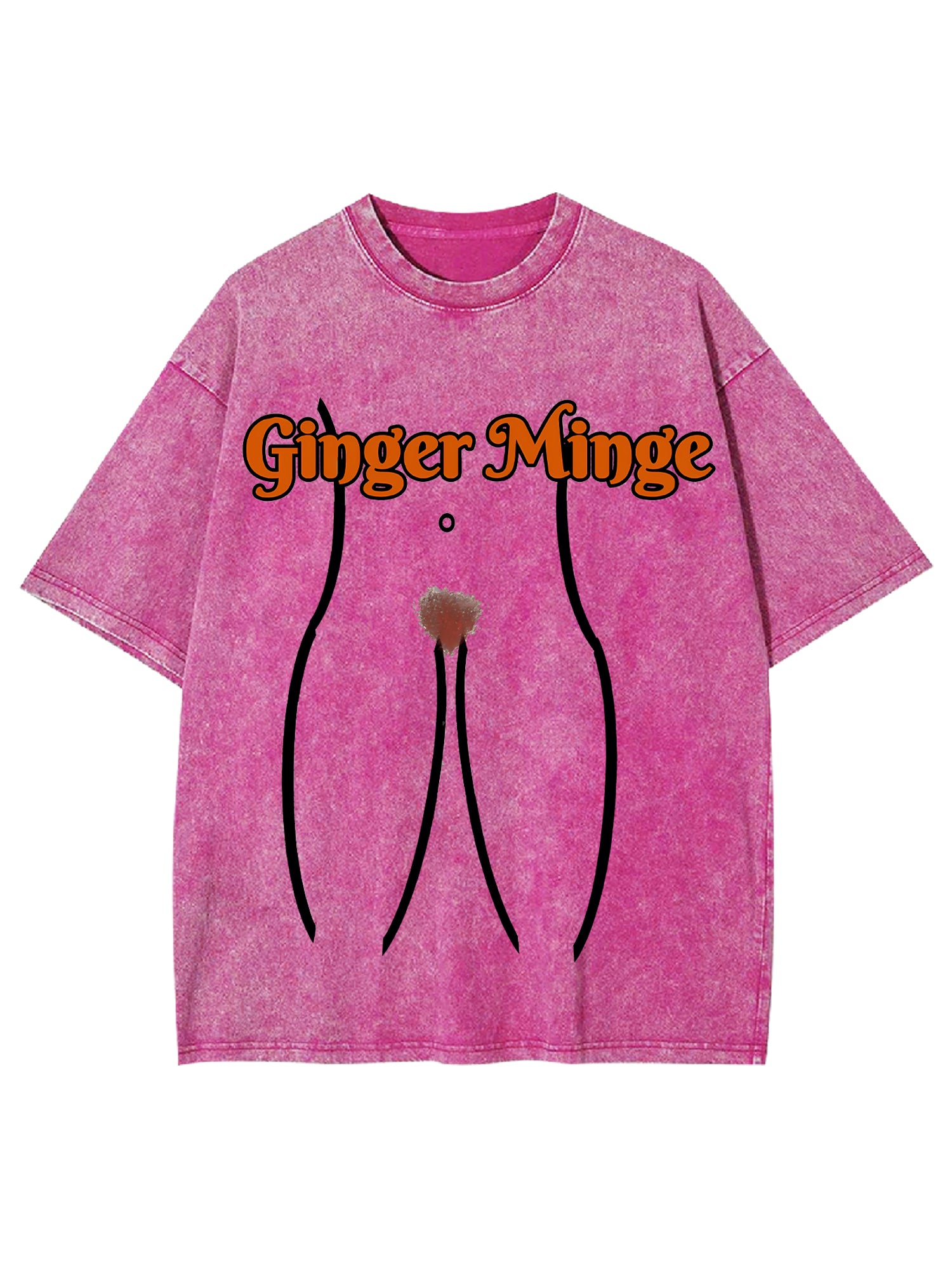 Ginger Minge Washed Tshirt-ClassyOutlaw