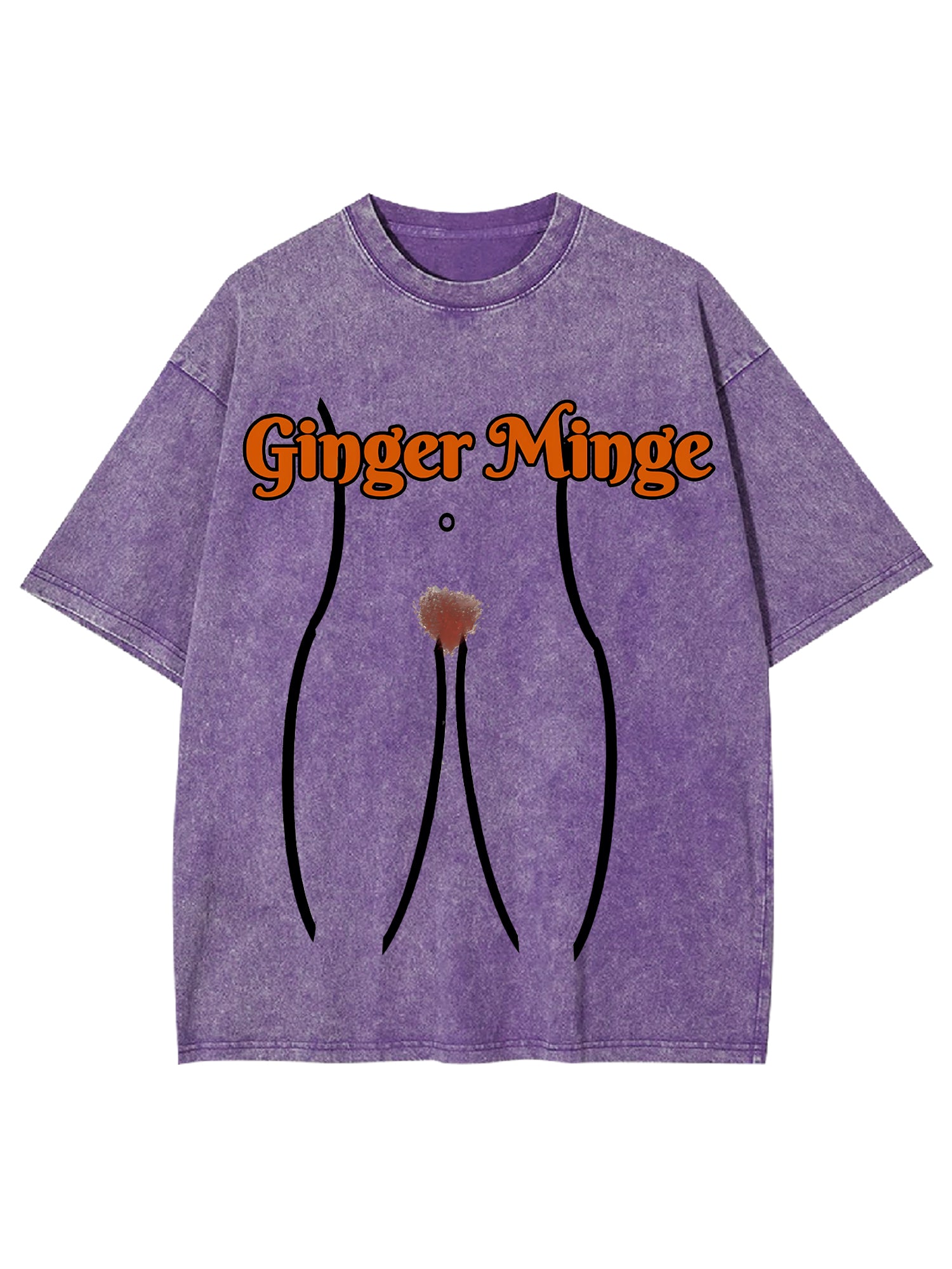 Ginger Minge Washed Tshirt-ClassyOutlaw