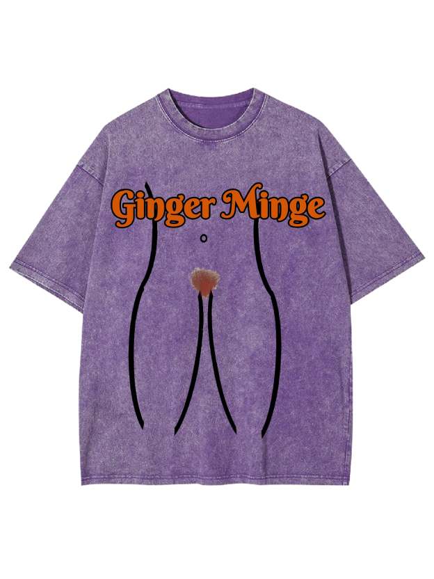 Ginger Minge Washed Tshirt-ClassyOutlaw