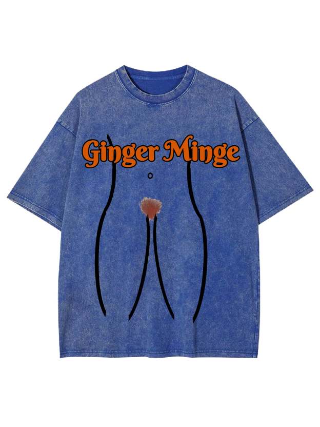 Ginger Minge Washed Tshirt-ClassyOutlaw