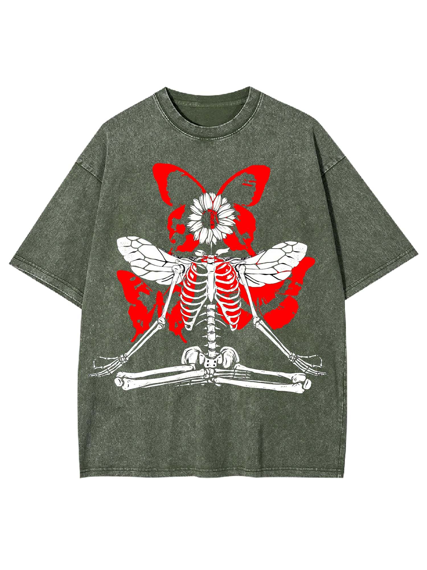 Dark Souls Washed Tshirt-ClassyOutlaw