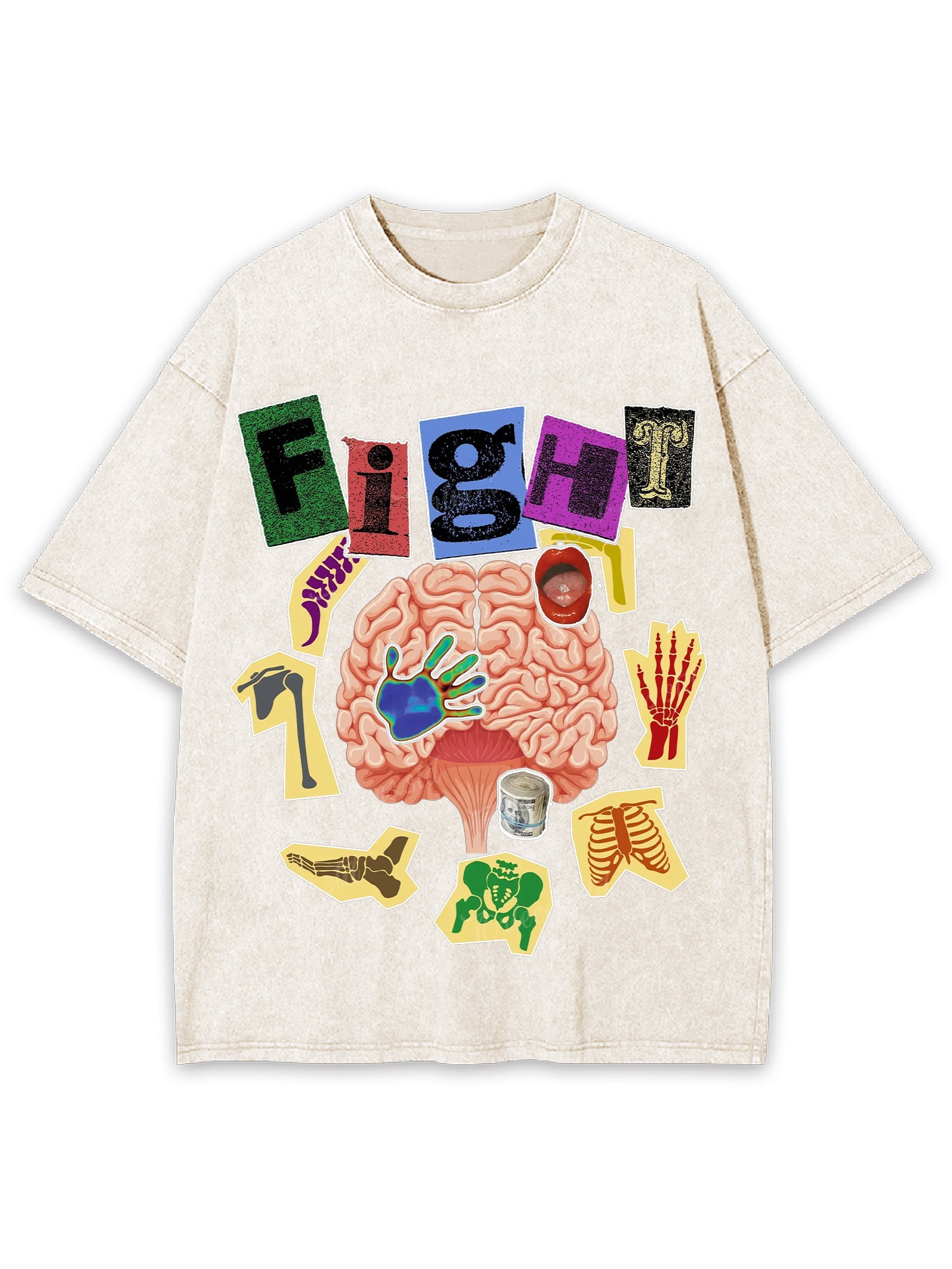 Hight Washed Tshirt-ClassyOutlaw