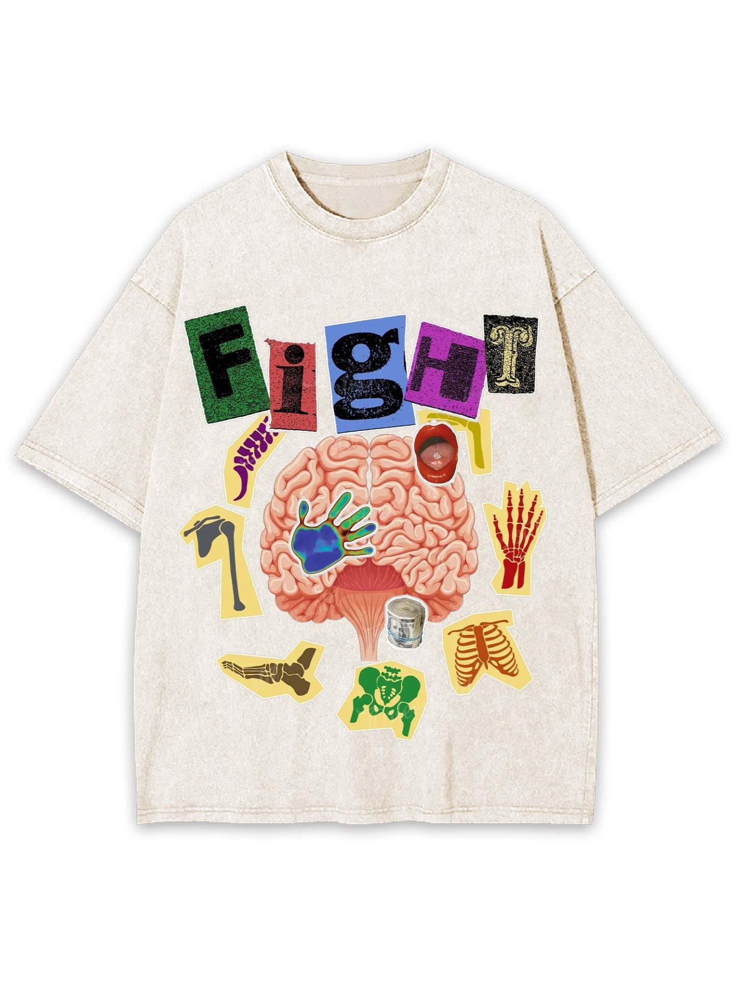 Hight Washed Tshirt-ClassyOutlaw