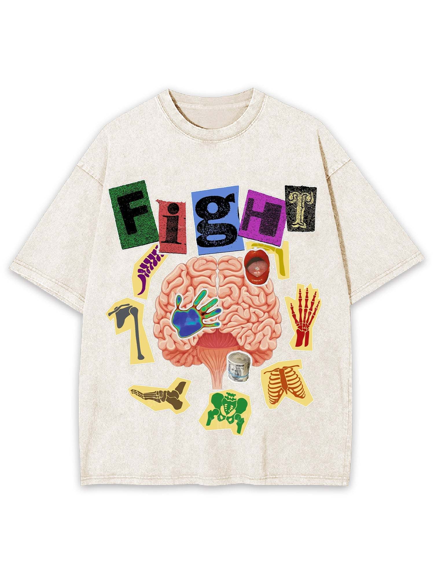 Hight Washed Tshirt-ClassyOutlaw