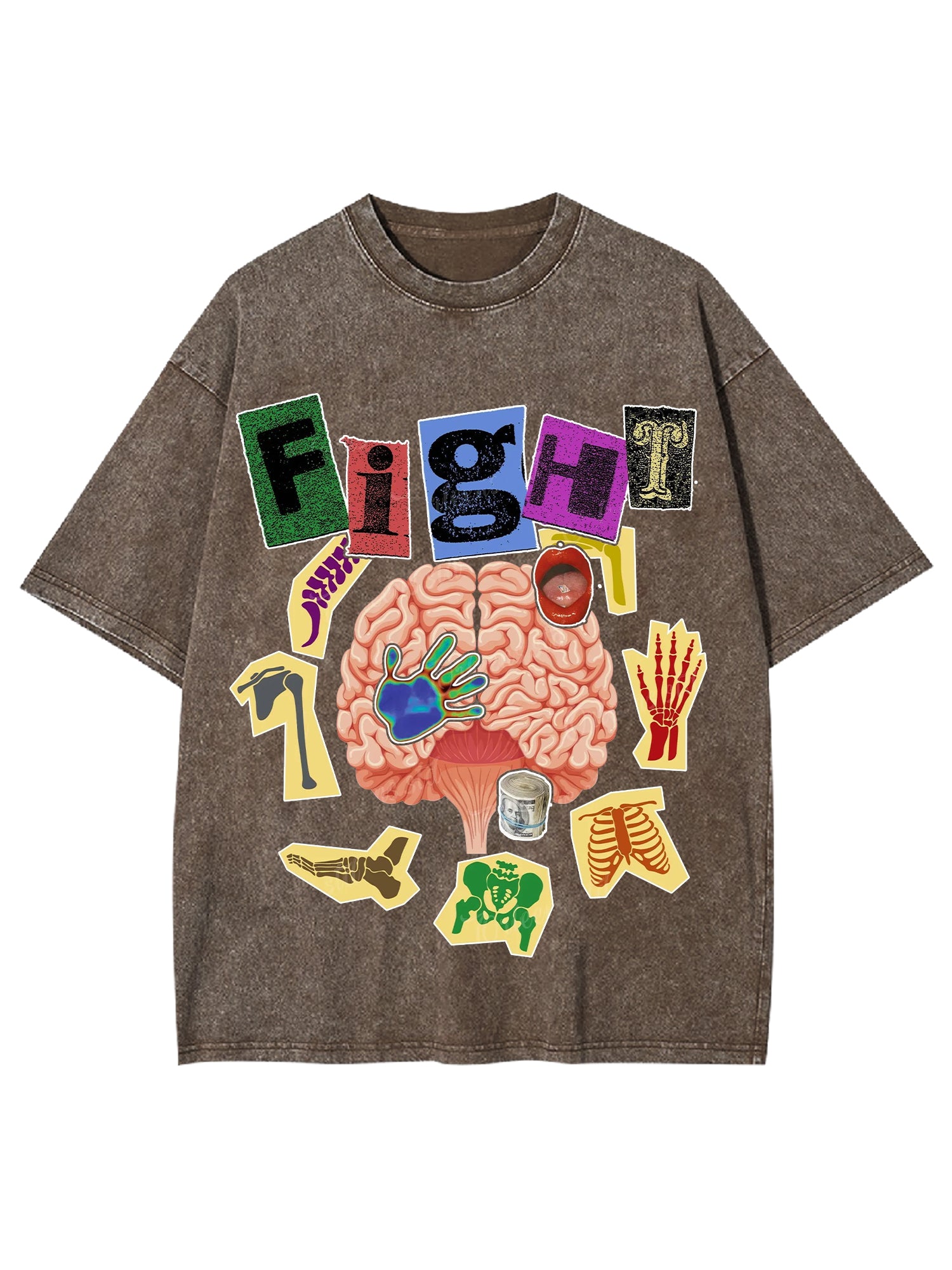 Hight Washed Tshirt-ClassyOutlaw